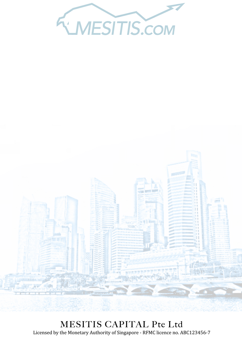 Letterhead Design by  Andy Dollinger for Mesitis Capital Pte Ltd | Design #2369225