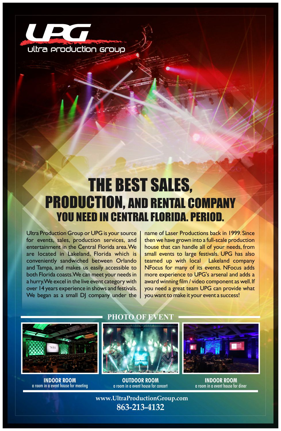 Advertisement Design by Danang Prastiawan for Ultra Production Group LLC | Design #11820768