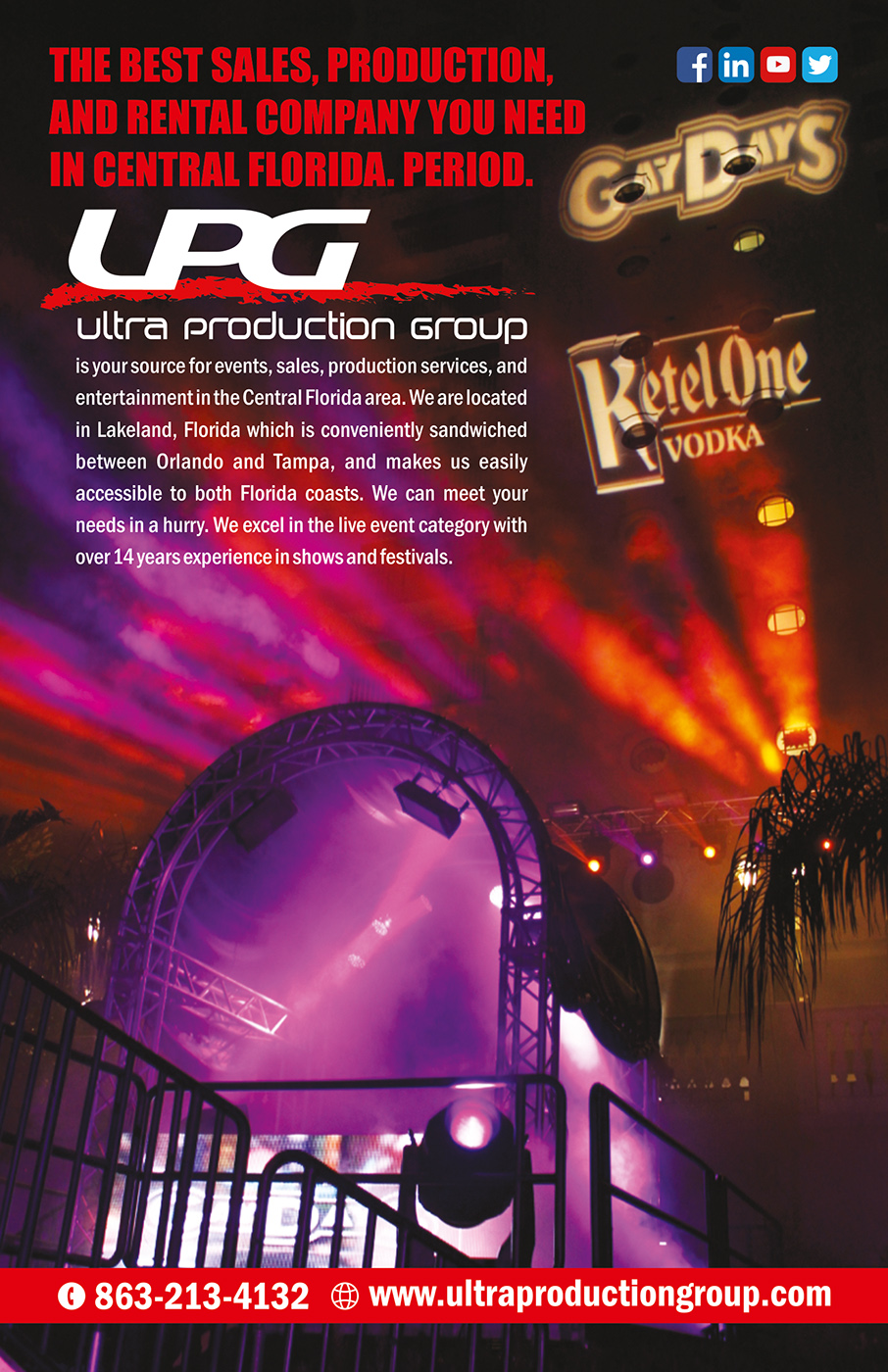 Advertisement Design by ALSADESIGN for Ultra Production Group LLC | Design #11822772