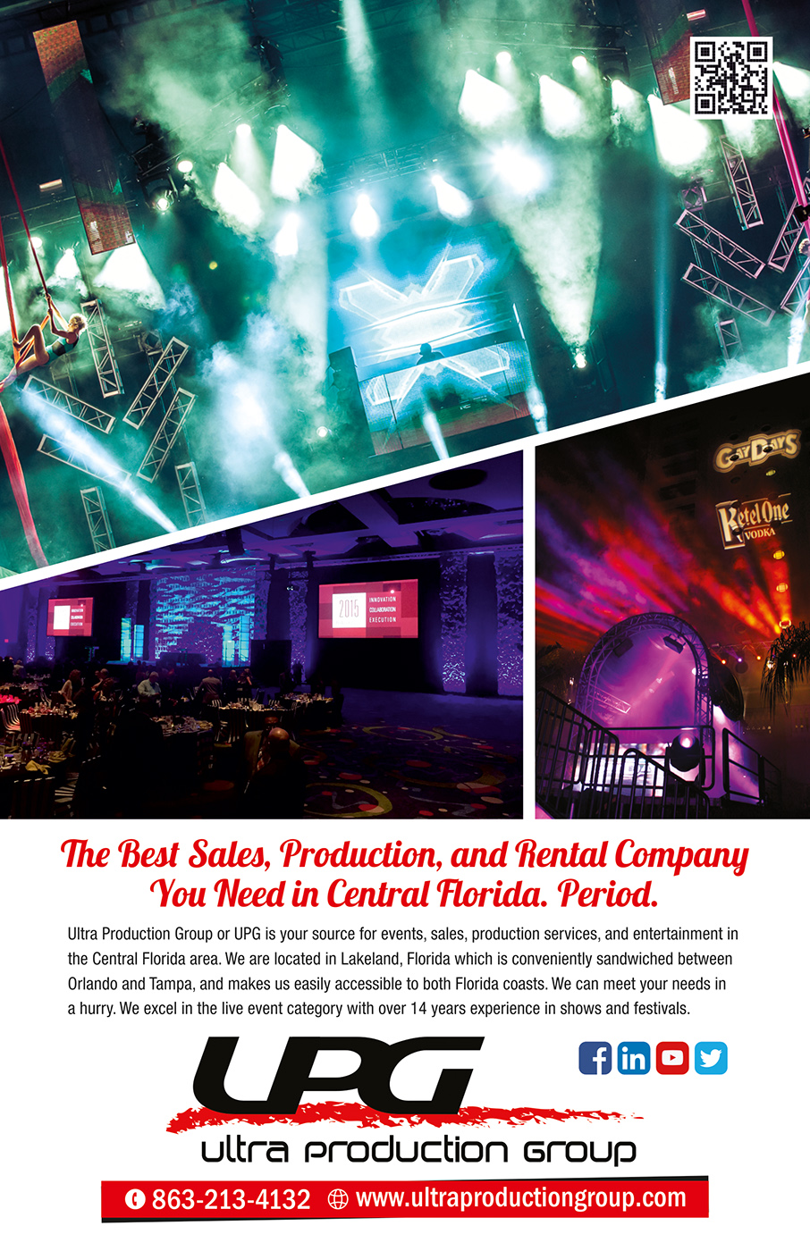 Advertisement Design by ALSADESIGN for Ultra Production Group LLC | Design #11831185