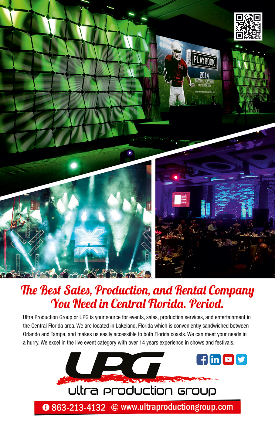 Advertisement Design by ALSADESIGN for Ultra Production Group LLC | Design #11831206