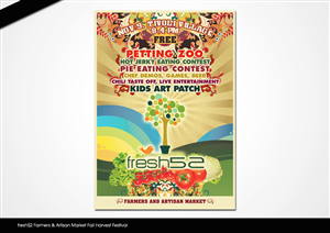 fresh52 Farmers & Artisan Market Fall Harvest Festival | Flyer Design by disign