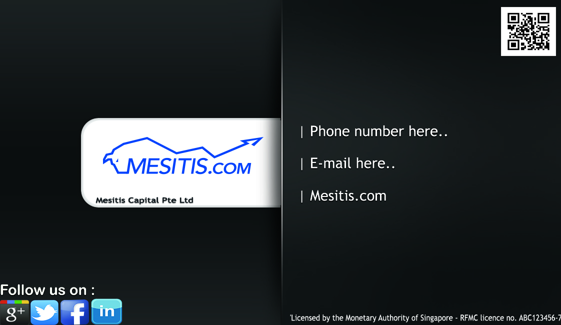 Business Card Design by  Radoi Florin for Mesitis Capital Pte Ltd | Design #2356501