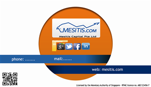 Business Card Design by  Radoi Florin for Mesitis Capital Pte Ltd | Design: #2356622