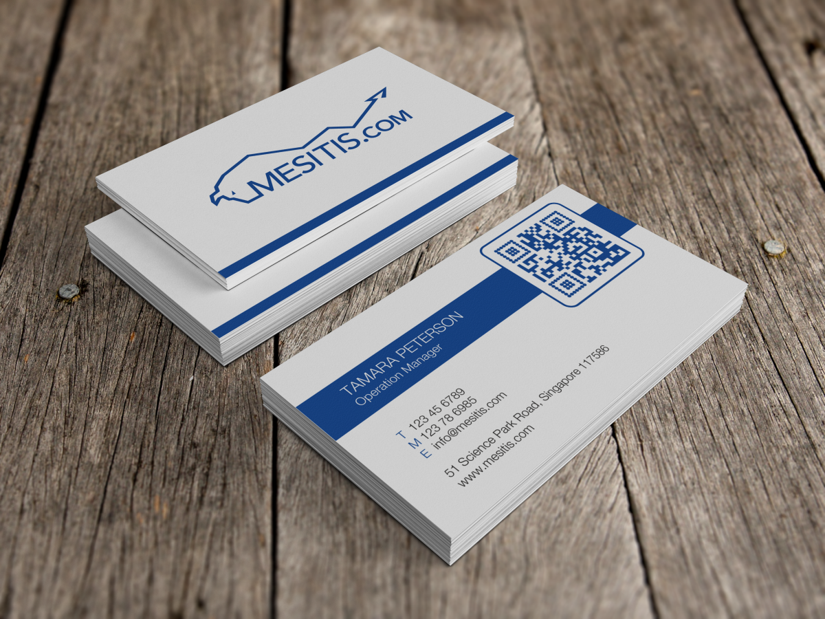 Business Card Design by HYPdesign for Mesitis Capital Pte Ltd | Design #2367560