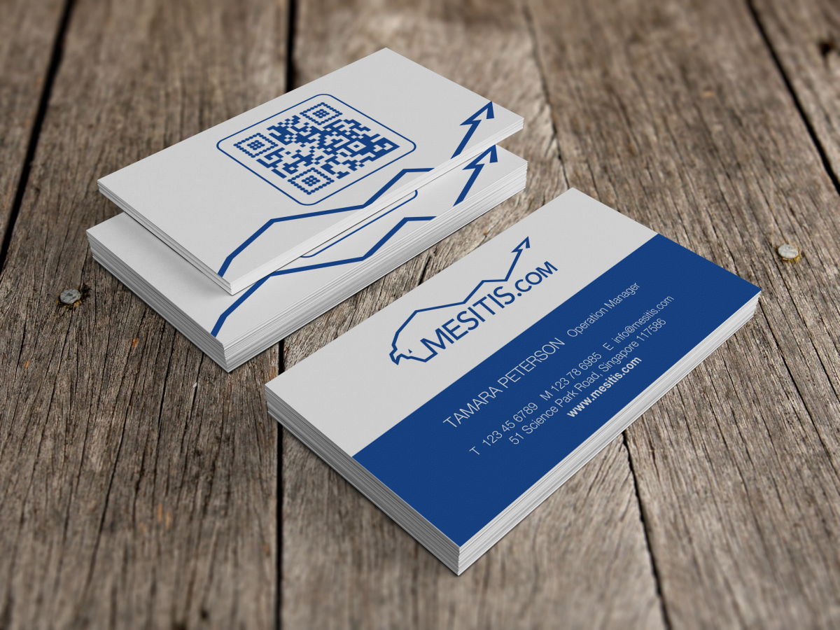 Diseño de Tarjeta de Presentación por HYPdesign para Mesitis Capital Pte Ltd | Diseño #2367561