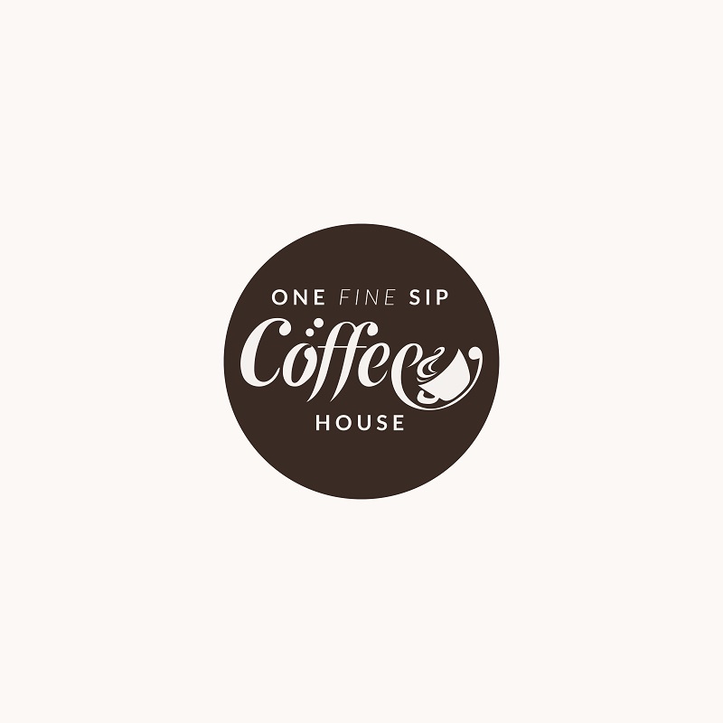Logo Design by damis for One Fine Sip Coffee House | Design #11838033