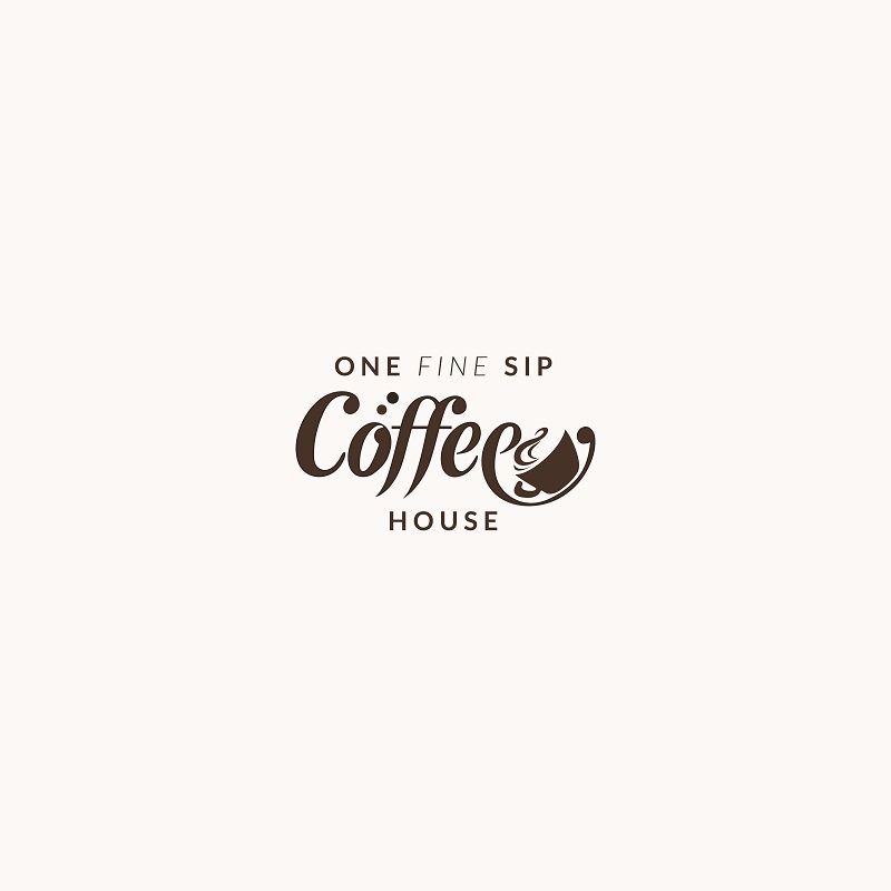 Logo Design by damis for One Fine Sip Coffee House | Design #11838034