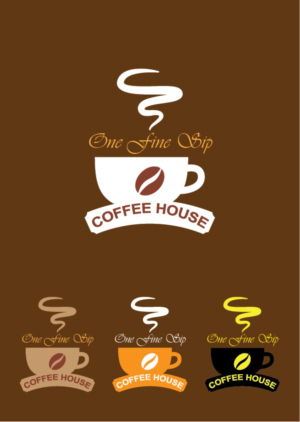 Logo Design by sultanr238 for One Fine Sip Coffee House | Design: #11828955
