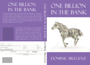 Book Title of the Century: One Billion In The Bank By Dominic Bregenz | Buchumschlag Design von Gfx.26™