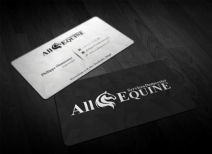 Business Card Design by Pointless Pixels India for All Equine Services Demeester | Design: #11840234