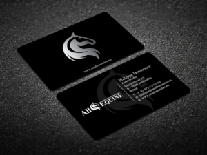 Business Card Design by Verified artistry (Design garden) for All Equine Services Demeester | Design: #11837240