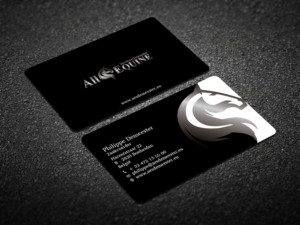 Business Card Design by Verified artistry (Design garden) for All Equine Services Demeester | Design: #11837242
