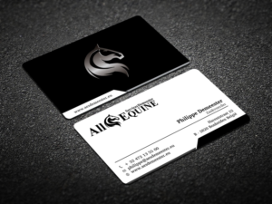 Business Card Design by Verified artistry (Design garden) for All Equine Services Demeester | Design: #11837247