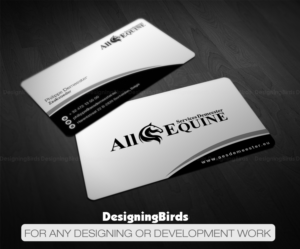 Visitenkarten-Design von Designing Birds für All Equine Services Demeester | Design: #11838075