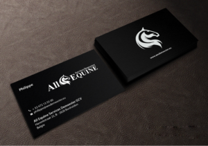 Visitenkarten-Design von Creations Box 2015 für All Equine Services Demeester | Design: #11852073