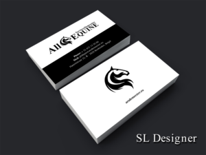 Business Card Design by SL Designer for All Equine Services Demeester | Design: #11827014