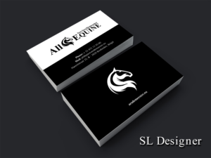 Business Card Design by SL Designer for All Equine Services Demeester | Design: #11827015