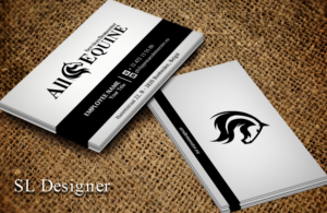 Business Card Design by SL Designer for All Equine Services Demeester | Design: #11827022