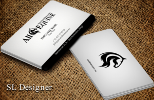 Business Card Design by SL Designer for All Equine Services Demeester | Design: #11827026