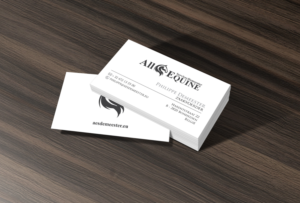 Business Card Design by alhemique1 for All Equine Services Demeester | Design: #11838817