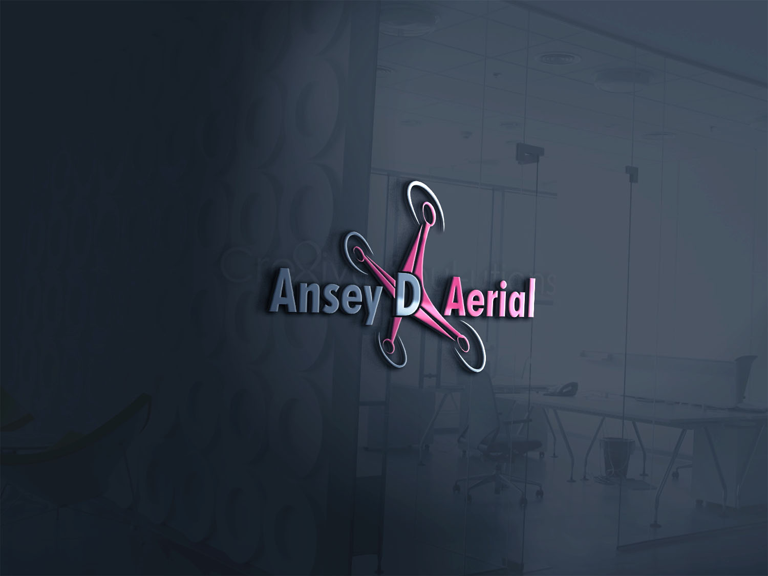 Logo Design by MediaProductionArt for Ansey D Aerial | Design: #11848174