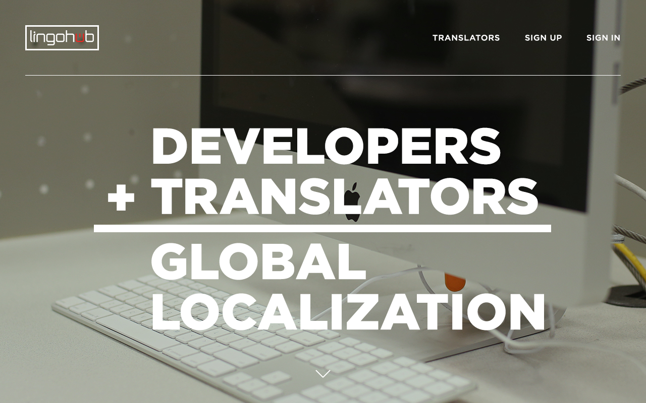 Landing Page Design by bwong for lingohub GmbH | Design #2403058