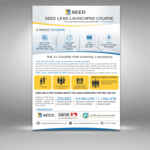 Flyer Design by uk for Seed Tech Software Development L.L.C | Design: #11837213