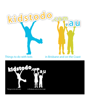 kidstodo.com.au     Things to do with kids in Brisbane and on the Coast | Logo Design by guymlech
