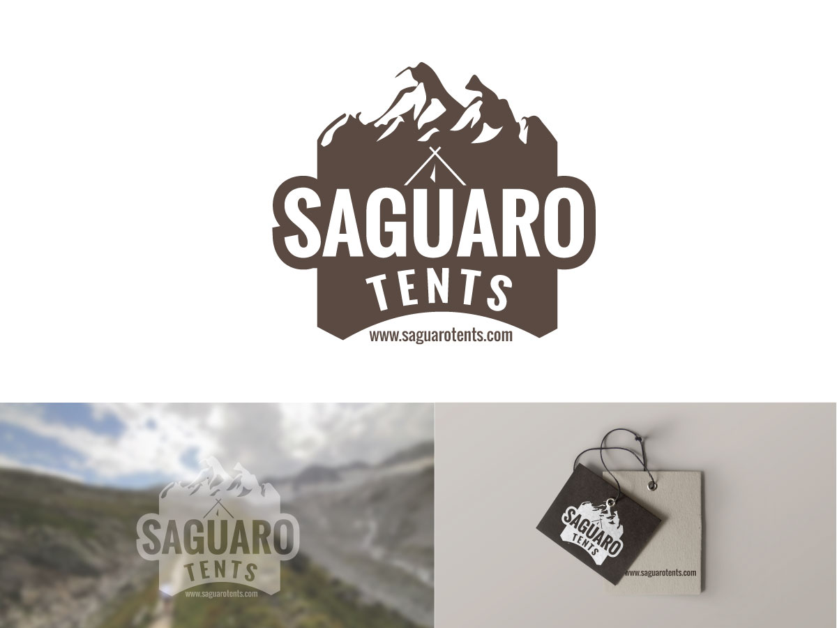 Logo Design by RL Designs for Saguaro Tents | Design #11883803