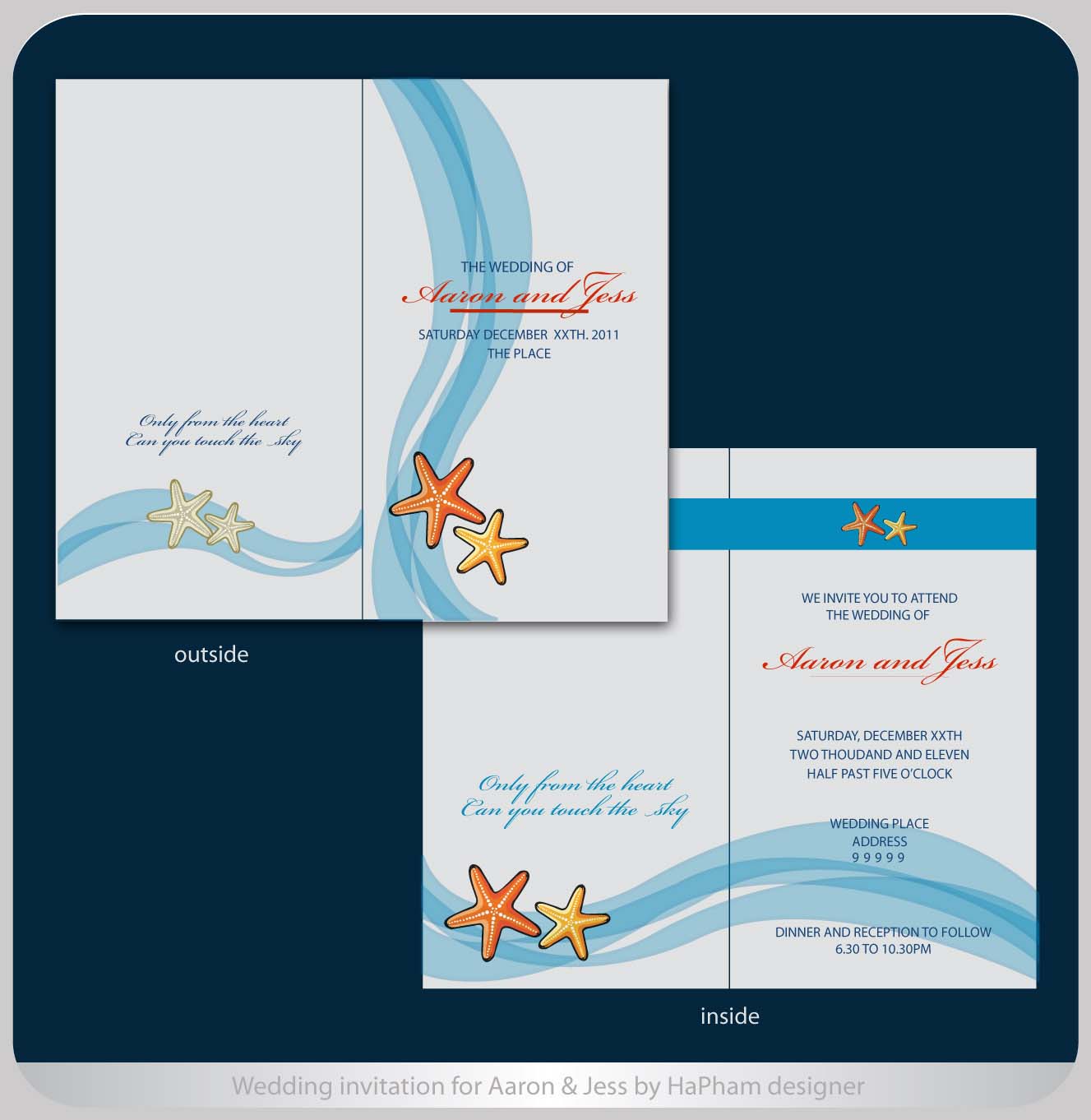 Design Invitation par Hana pour ce projet | Design #502374