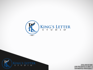 Logo Design by Fathan99 for King's Letter Studio | Design: #11836015
