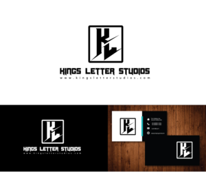Logo Design by e-graphics for King's Letter Studio | Design: #11838077