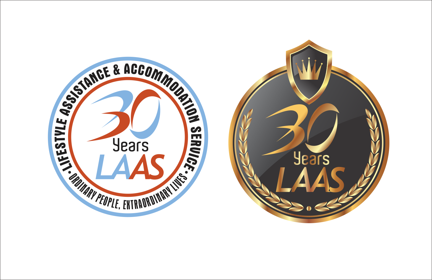 Logo Design by fespi for Lifestyle assistance and Accommodation Service Inc | Design #11892872