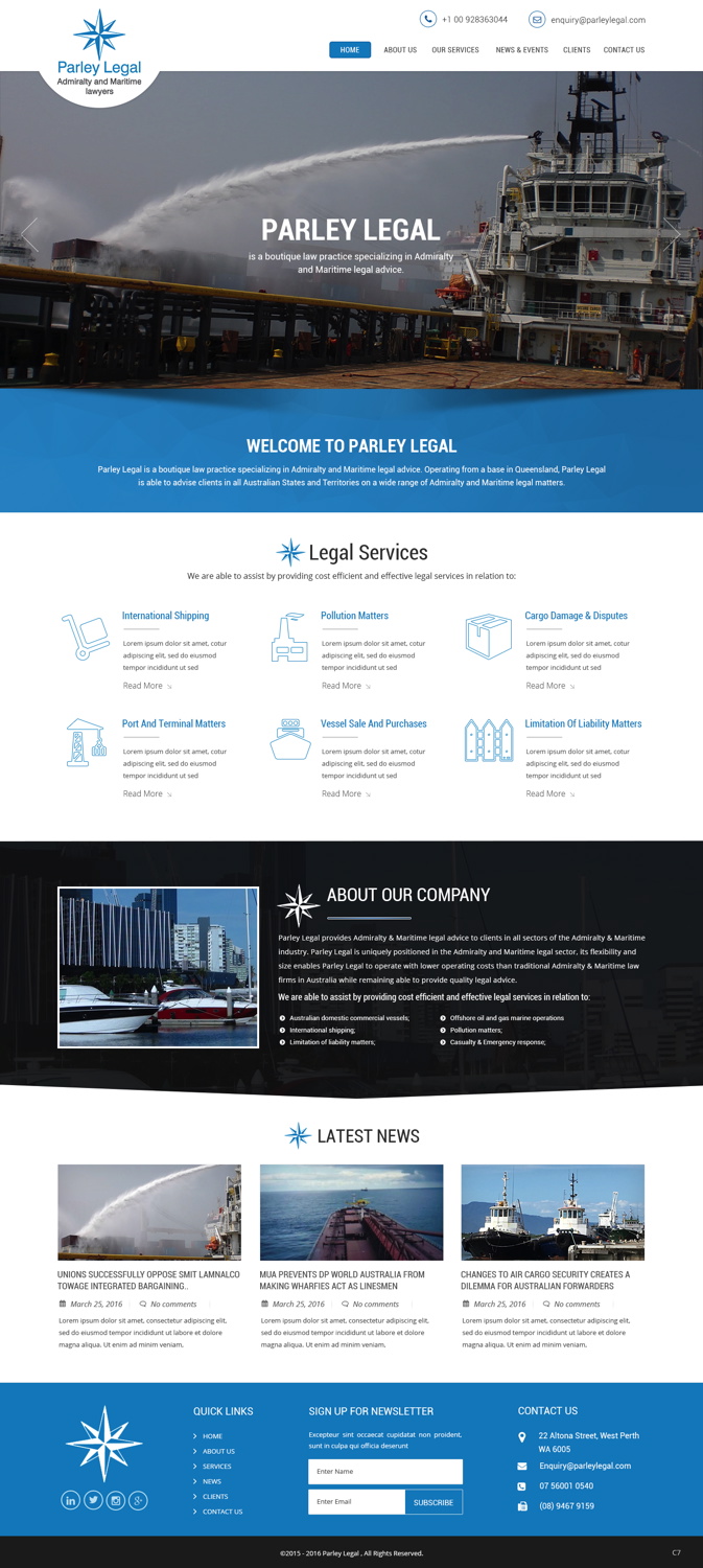 Web Design by pb for this project | Design #11908965