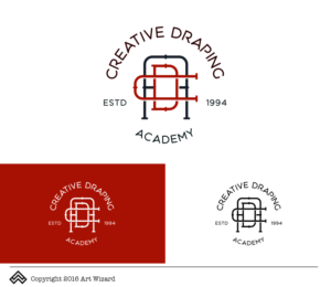 Logo Design by Grapismo Brand Studio for Creative Draping Academy  | Design: #11966854