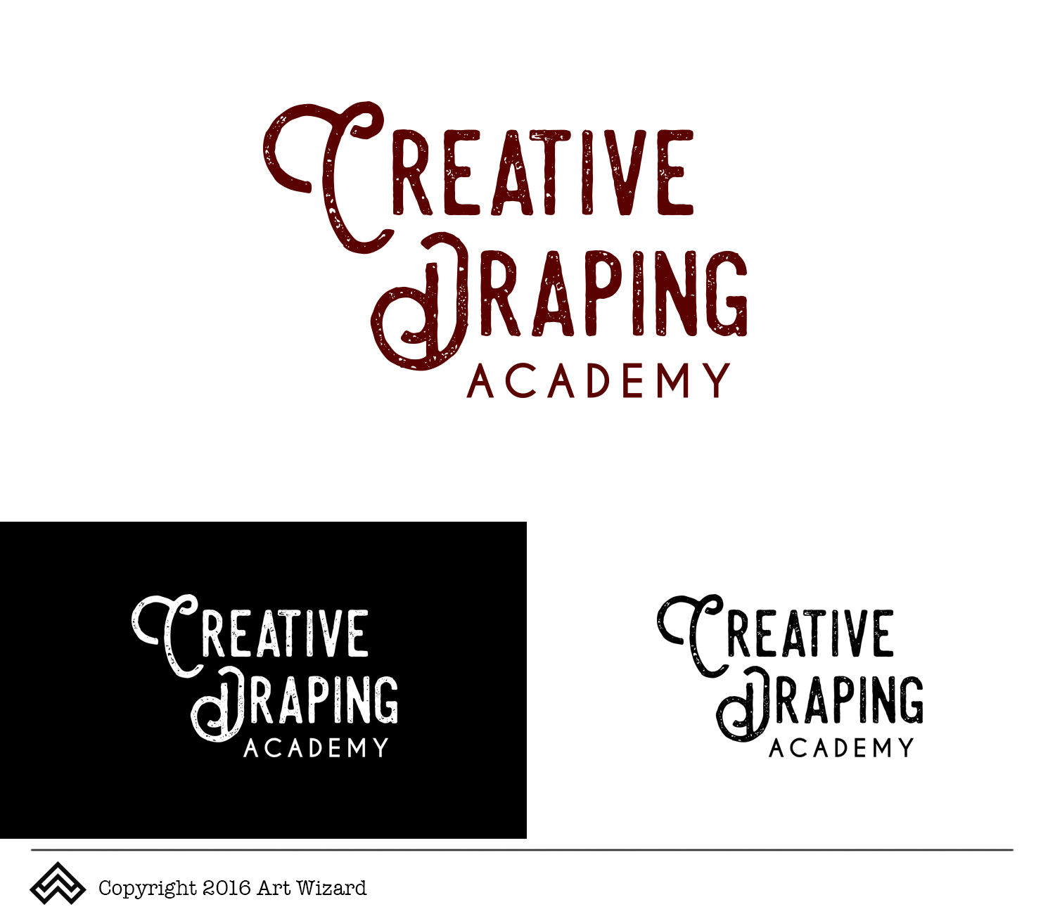 Logo Design by Grapismo Brand Studio for Creative Draping Academy  | Design #11966861