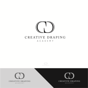 Logo Design by abc. for Creative Draping Academy  | Design #11842204