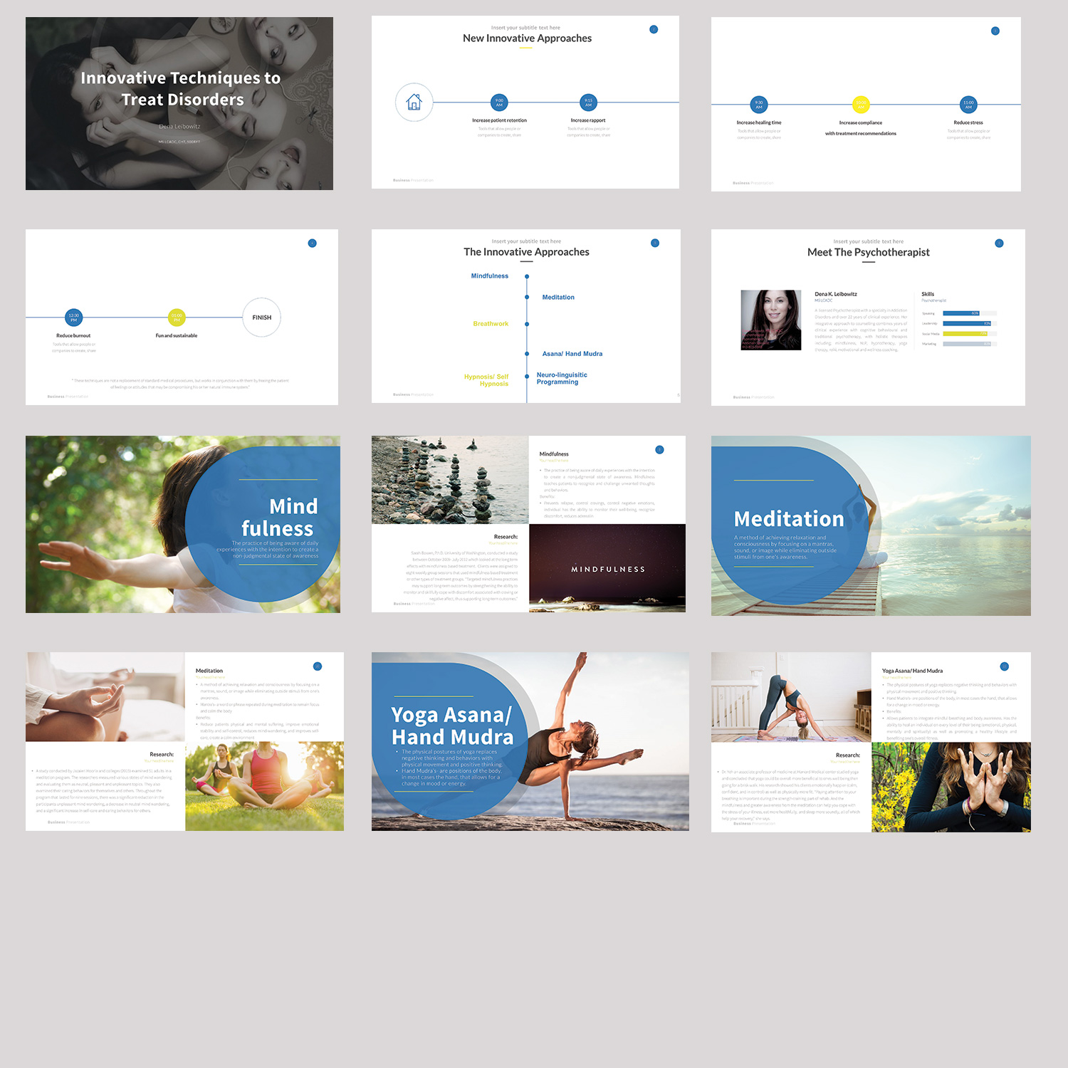 Design de PowerPoint par Power Design pour ZenLife Yoga Boutique & Juice Bar | Design : #11898424