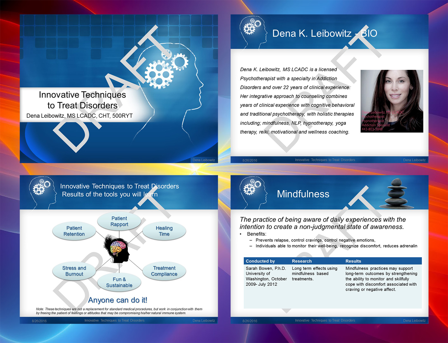 PowerPoint Design by EdF for ZenLife Yoga Boutique & Juice Bar | Design #11882730