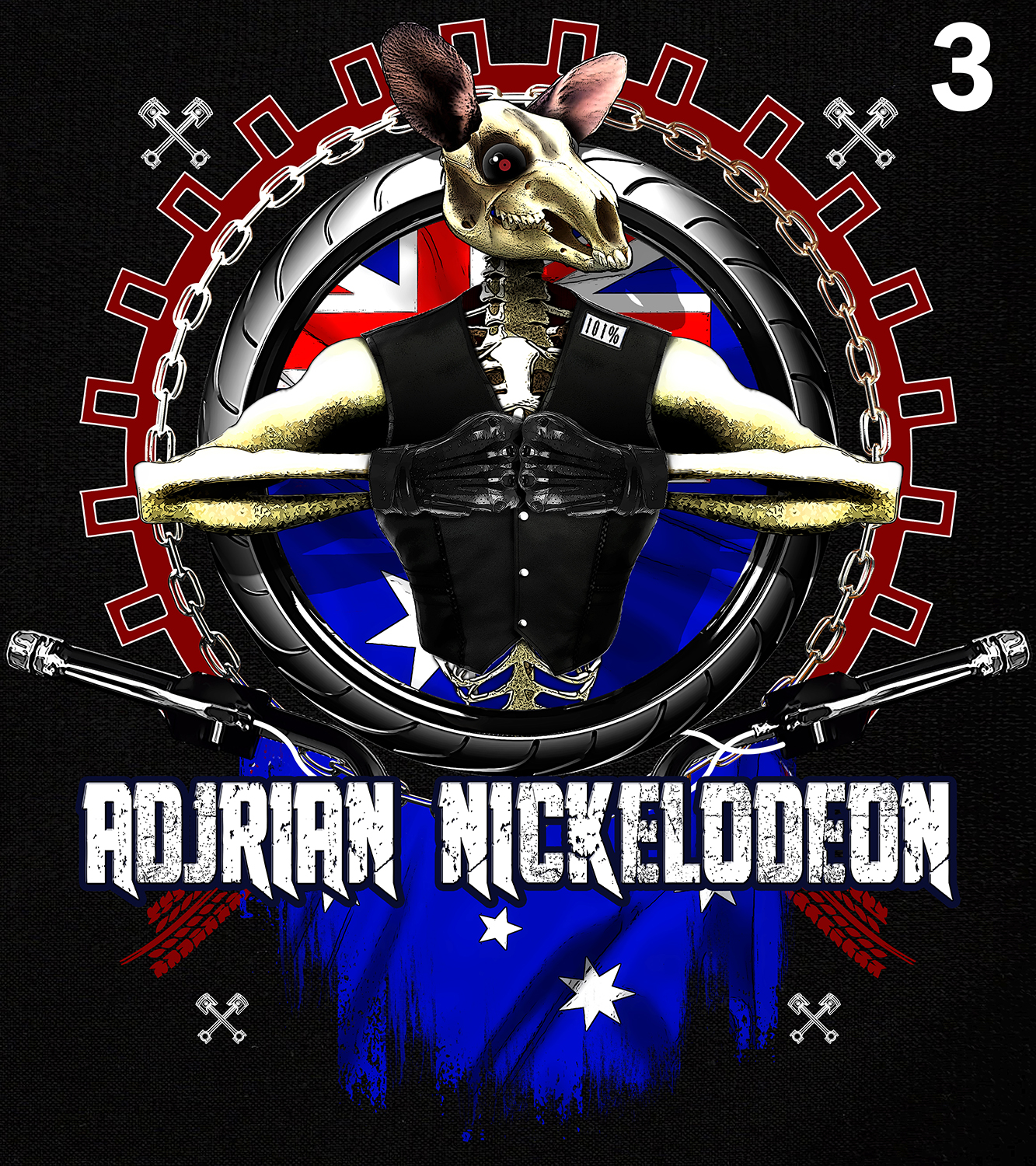 Diseño de Camiseta por Light Hand Design para AdjrianNickelodeon | Diseño #20498119