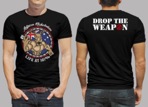 Diseño de Camiseta por winnz dsign para AdjrianNickelodeon | Diseño: #20237558