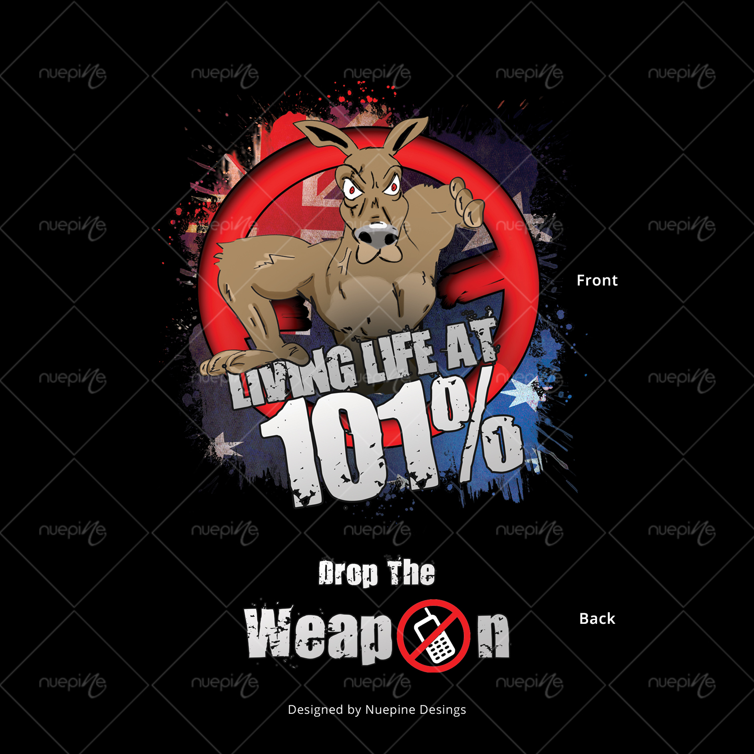 T-Shirt-Design von Nuepine Designs für AdjrianNickelodeon | Design #20375900