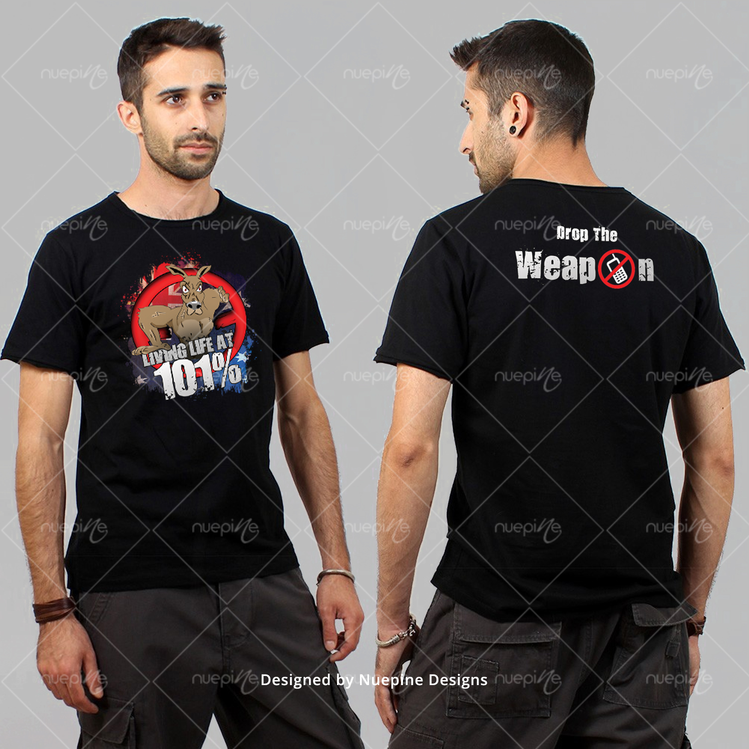 T-Shirt-Design von Nuepine Designs für AdjrianNickelodeon | Design #20375901