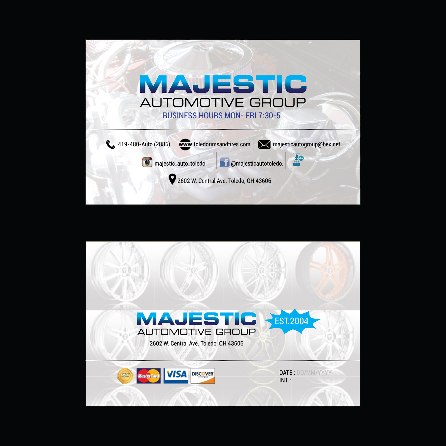 Business Card Design by uk for this project | Design #11876049