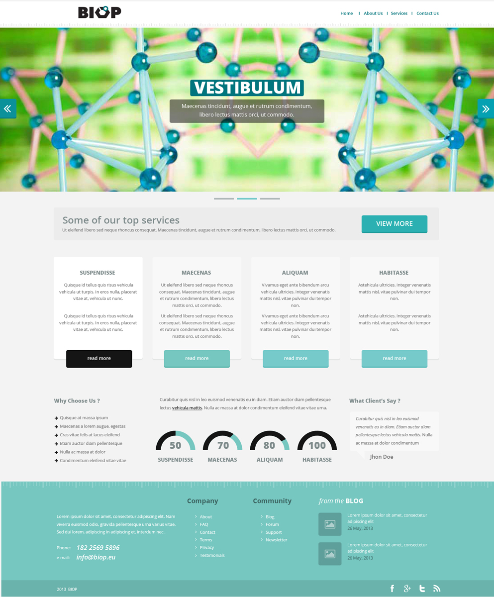 Web Design by Best Design Hub for BIOP Biopolymers Technologies AG | Design #2401991