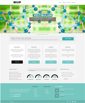 Web Design by Best Design Hub for BIOP Biopolymers Technologies AG | Design: #2401991