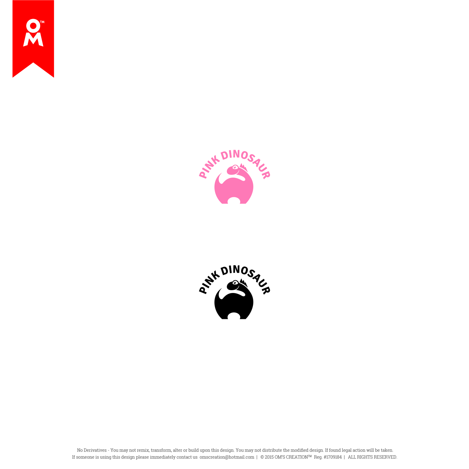 Logo Design by Omee for Pink Dinosaur Kids  | Design #11856659
