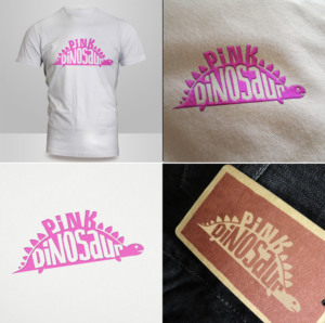 Logo Design by Kero for Pink Dinosaur Kids  | Design #11855051