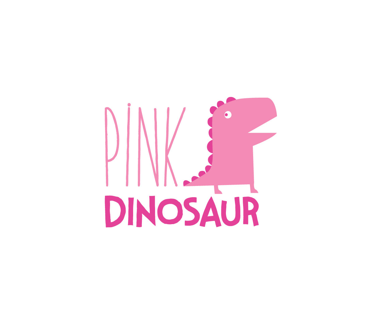 Logo Design by elpisk for Pink Dinosaur Kids  | Design #11895447